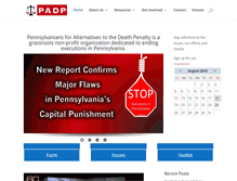 Tablet Screenshot of padp.org